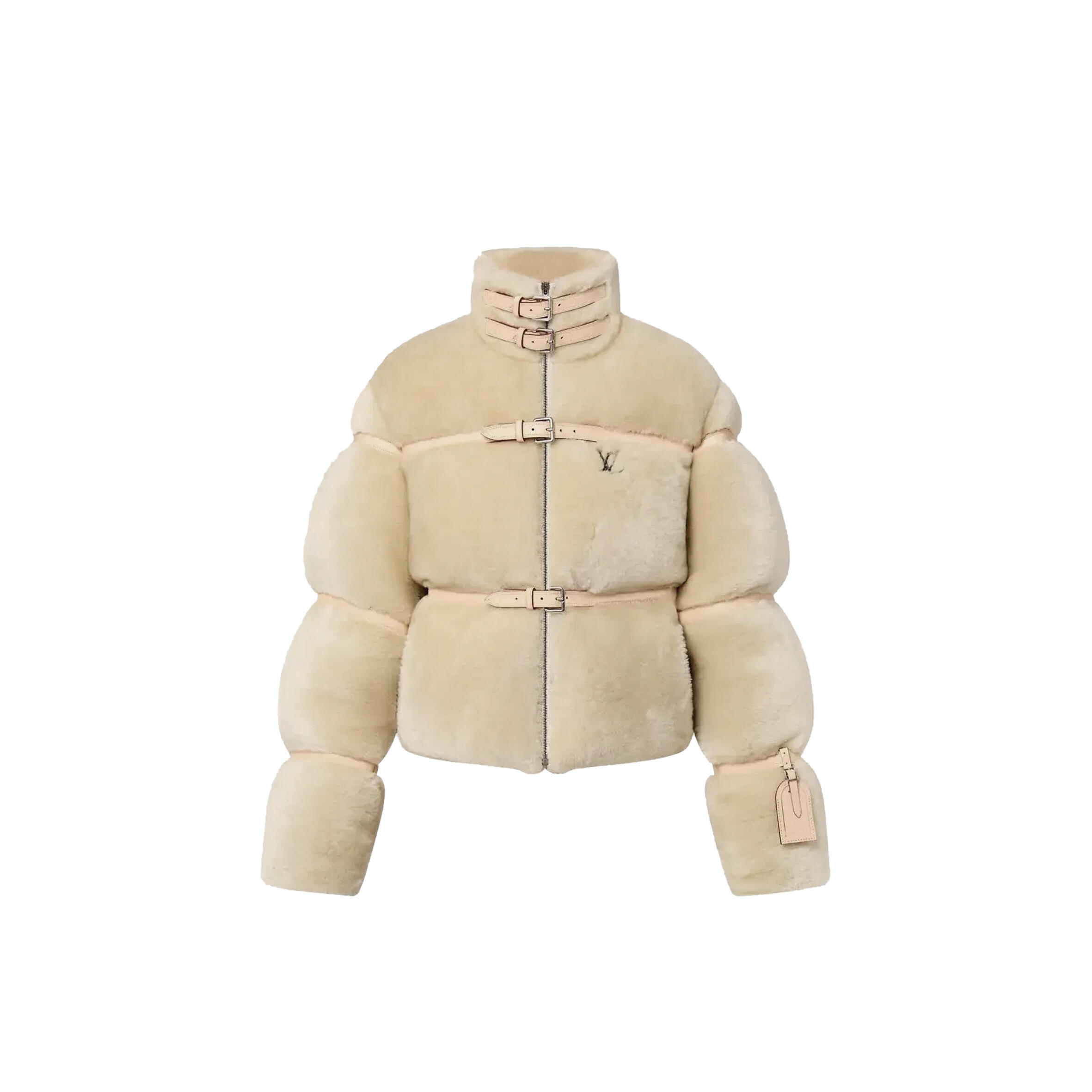LOUIS VUITTON SHEARLING DOWN BLOUSON 1ABZJX